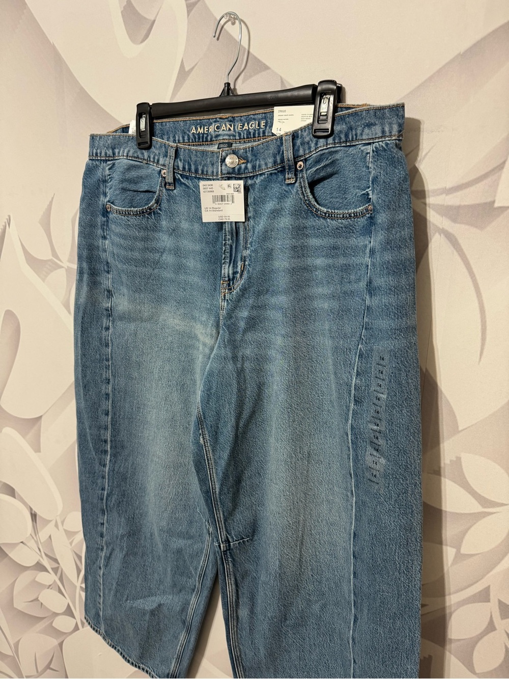 NWT American Eagle Dreamy Drape Barrel Size 14 - Picture 5 of 8